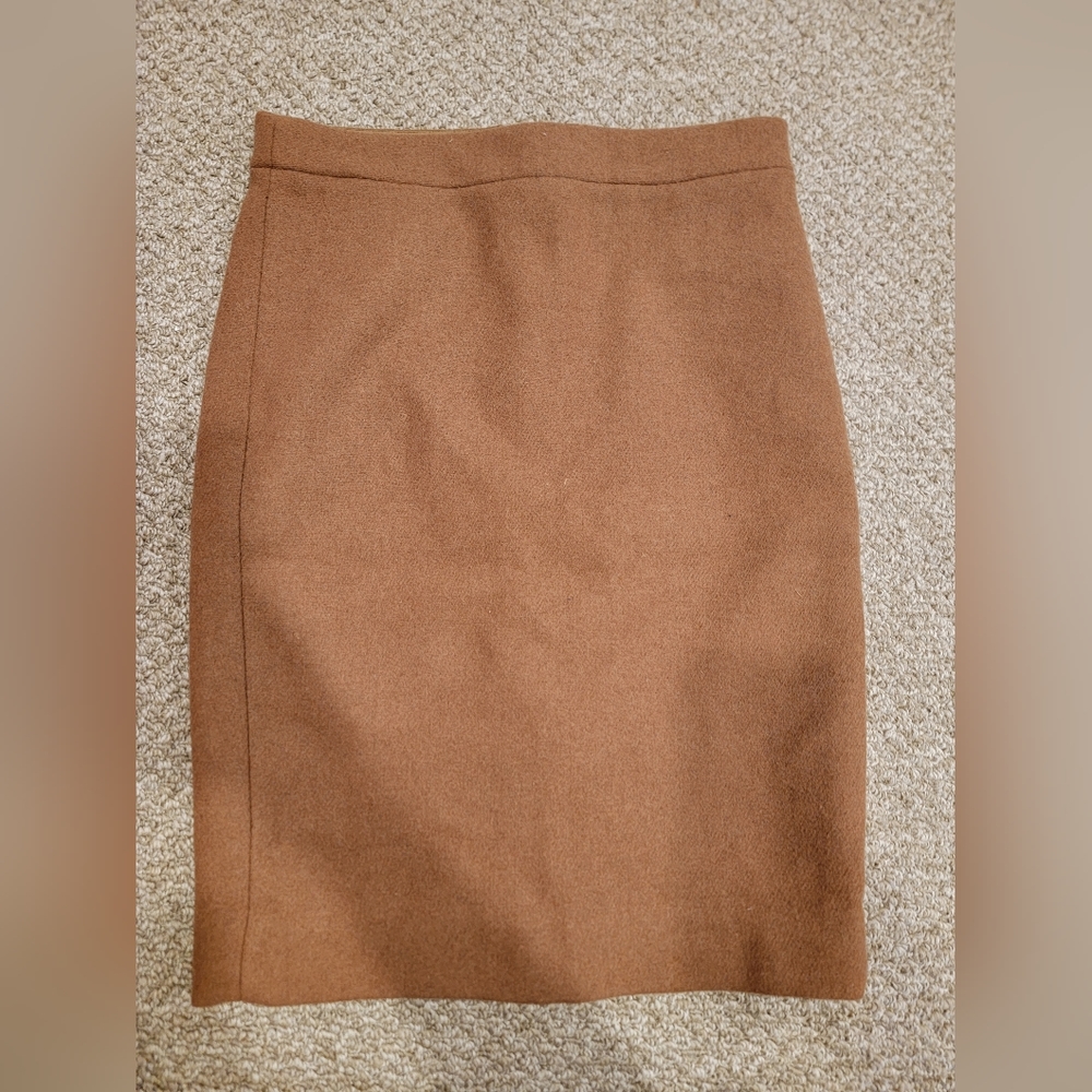 Jcrew wool pencil skirt